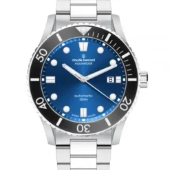 Claude Bernard Aquarider Automatic Date - 80129 3NBM BUIB