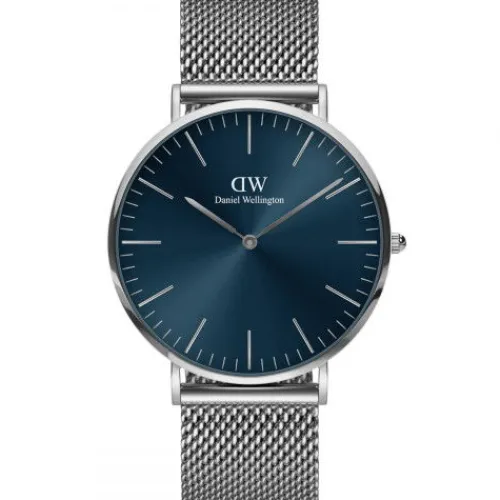 Daniel Wellington Classic Mesh Arctic (40 mm) - DW00100628