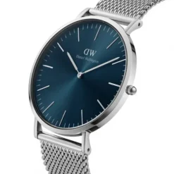 Daniel Wellington Classic Mesh Arctic (40 mm) - DW00100628