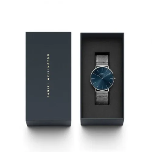 Daniel Wellington Classic Mesh Arctic (40 mm) - DW00100628