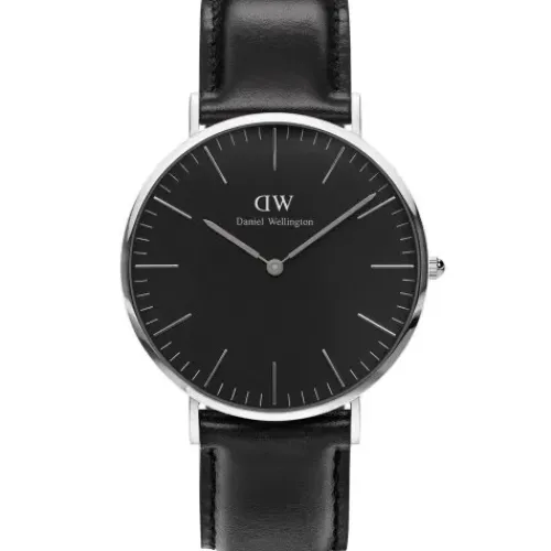 Daniel Wellington Classic Black Sheffield Silver