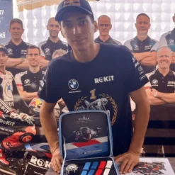 Edox Chronorally 45 Limited Edition Inspired by BMW Motorrad Motorsport and Rokit Superbike Team - 38003 TINR CANBR