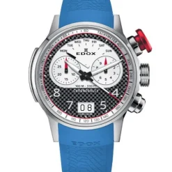 Edox Chronorally 45 Limited Edition Inspired by BMW Motorrad Motorsport and Rokit Superbike Team - 38003 TINR CANBR