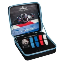 Edox Chronorally 45 Limited Edition Inspired by BMW Motorrad Motorsport and Rokit Superbike Team - 38003 TINR CANBR