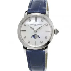Frederique Constant Classics Slimline Ladies Moonphase - FC-206MPWD1S6