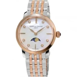 Frederique Constant Classics Slimline Ladies Moonphase - FC-206MPWD1S2B