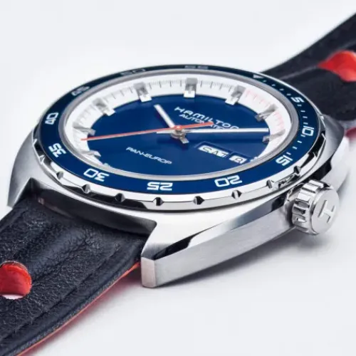 Hamilton American Classic Pan Europ Day Date Auto - H35405741