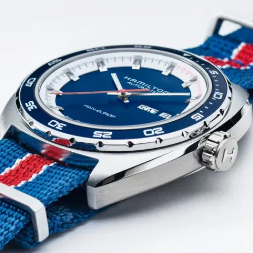 Hamilton American Classic Pan Europ Day Date Auto - H35405741