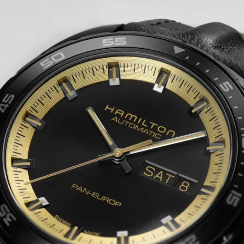 Hamilton American Classic Pan Europ Day Date Auto - H35425730