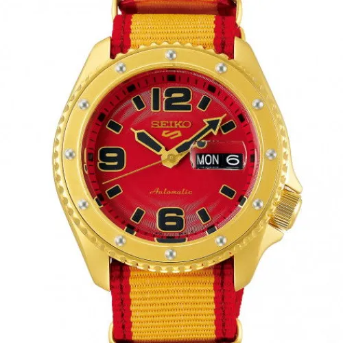 Seiko 5 Sport Automatic Street Fighter V ZANGIEF Limited Edition - SRPF24K1