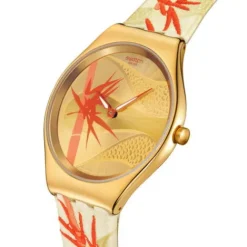 Swatch Golden Red Bamboo - SYXZ105
