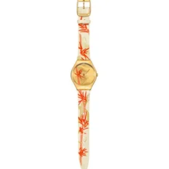 Swatch Golden Red Bamboo - SYXZ105