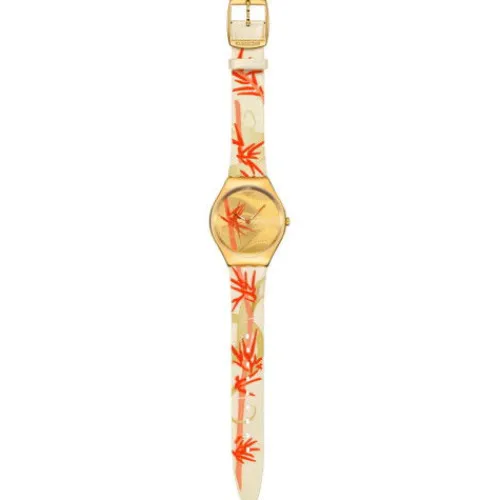 Swatch Golden Red Bamboo - SYXZ105